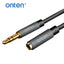 Extencion cable 3.5 mm macho a 3.5 mm hembra OTN-A102 Onten