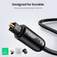 Cable toslink fibra optica AV122 70891 UGREEN