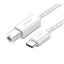 Cable USB tipo c a USB tipo b impresora 2.0 US241 40417 UGREEN