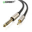 Cable 3.5 mm macho a 6.35 mm macho trs estereo AV127 10630 UGREEN