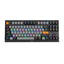 Marvo teclado PRO gaming KG980B mecánico Switch jixian 87 teclas