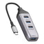 Hub USB tipo c Onten OTN-95118U 4 puertos