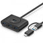 Hub UGREEN 40850 USB 3.0 + adaptador USB-C otg