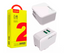 Cargador LDNIO A2203 micro b blanco 12W