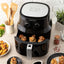 Black + decker freidora aire 4L negra HF4004B
