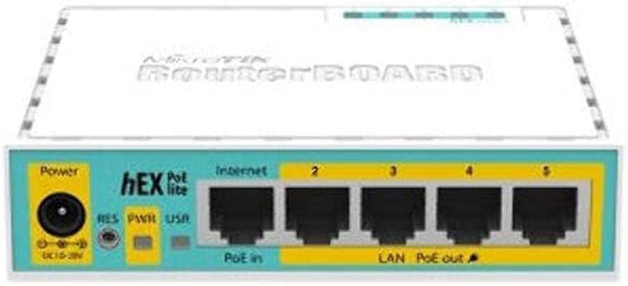 Router MikroTik para redes empresariales y PoE en Costa Rica