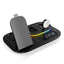 Cargador inalambrico A06 blanco doble bobina 15W RGB