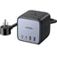 UGREEN regleta cube 65W 3 tomas ca + 2 USB-C + 2 usb-a