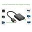 UGREEN convertidor HDMI a vga+audio 25 cm 40233