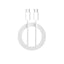 Ldnio Cable USB Tipo C-C LC901C 1m Blanco
