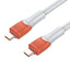 LDNIO cable USB tipo c-c LC601C 1M naranja