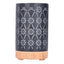 Difusor aroma humidificador negro madera
