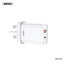 Remax cargador cubo casa RP-U37 USB + tipo c 18W