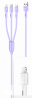 Remax cable multiplataforma RC-C120 kerella azul carga universal