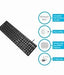 Targus keyboard USB wired us AKB30US