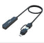 Onten adaptador USB-C y USB 3.0 a SATA OTN-UCA311