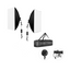 Weifeng kit iluminacion LED-45D profesional 45W pantalla LCD