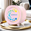 Parlante bluetooth OQ-526 RGB rosado