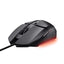 Trust mouse alámbrico gamer negro iluminado 25036