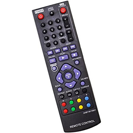 CONTROL BLU RAY LG AKB73615801 B.AAA