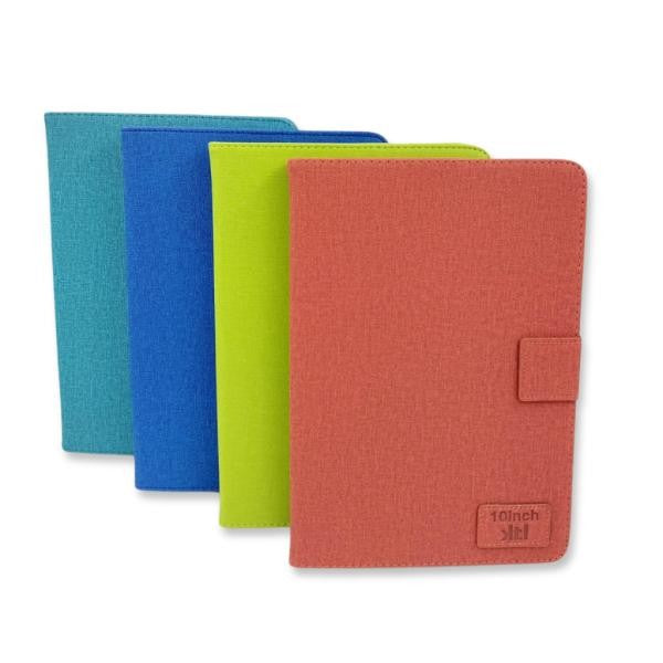 ESTUCHE AGENDA TABLET UNIVERSAL TELA 8" FUCSIA