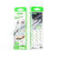 Gerlax cable USB tipo c D18T blanco 1M carga rápida 5A