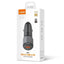 LDNIO cargador carro C108 tipo c-lightning negro 30W