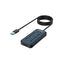 Onten hub USB-C OTN-8120 7 en 1 USB 3.0 con bloqueo y botón
