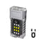 Linterna LED recargable 800 lúmenes 100M 9 modos IPX4