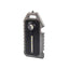 Mini linterna W5136 recargable USB roja azul