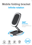 Holder Q42 soporte magnético plegable elegante