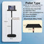 Holder soporte proyector extensible 130 cm base estable