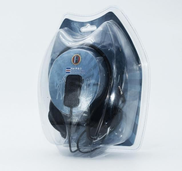 AUDIFONO PS3 CON MICROFONO CONTROL REMOTO NEGRO