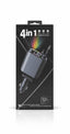 Transmisor fm 4en1 qc3.0+pd cargador coche