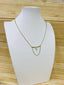 Xuping collar dorado elegante modelo T000637431