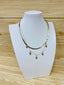 Xuping collar dorado doble diseño hojas T000724122