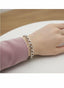 Pulsera de Acero Diseño Plateado - Accesorio Versátil