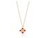Collar tiffanny & co perlas diseño dorado rosado