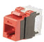 Panduit Jack Keystone UTP Cat6A Rojo NK6X88MRD