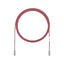 Panduit patch cord CAT6A 3FT rojo UTP28X3RD