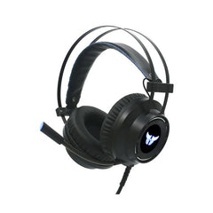 HEADSET ARGOM GAMING COMBAT 3.5 BLACK/BLUE ARG-HS-2846BK