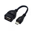 Unno Tekno adaptador micro USB otg AD4201BK