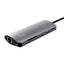 Trust adaptador USB-C 7 en 1 HDMI red lector tarjetas 23775