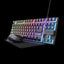 Trust kit gamer teclado mouse y almohadilla negro 25227