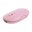 Trust mouse inalámbrico recargable silencioso rosa 24125
