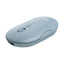 Trust mouse inalámbrico recargable silencioso azul 24126