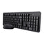 Trust combo teclado y mouse inalambricos silenciosos ody II 25020