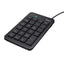 Trust teclado numerico USB negro 22221