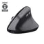 Trust mouse ergonómico negro inalámbrico recargable 25145