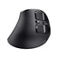 Trust mouse ergonómico inalámbrico recargable negro 23731